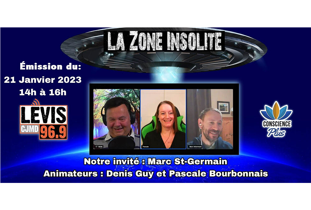 Zone Insolite 21 jan 2023 Marc St-Germain